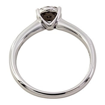 9ct white gold Diamond 0.22cts Cluster Ring size N